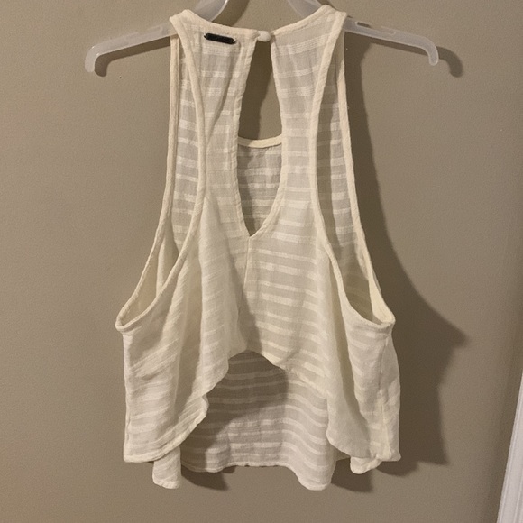 Billabong white halter neck, high-back with cut-out tank top - Picture 2 of 2